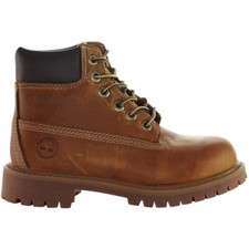 Timberland Earthkeepers EK 6 Inch Youth Kids Lace Up Brown Boots 80704 Z54B