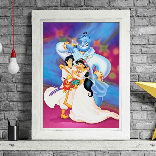 Aladdin disney poster - -,
