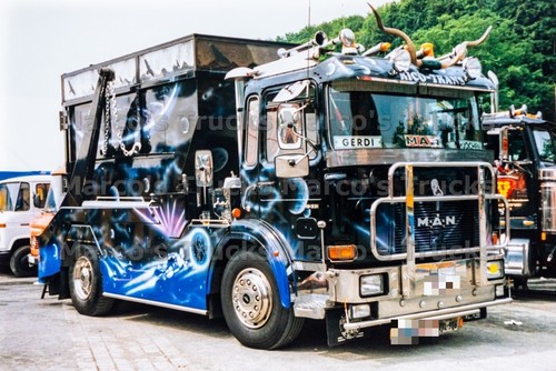 Truck photo man tipper - man, f8
