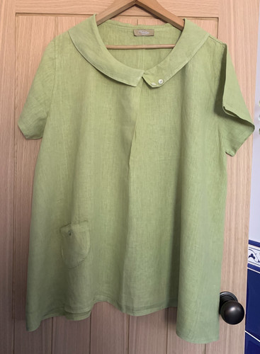 Valentyne green linen - c.,
