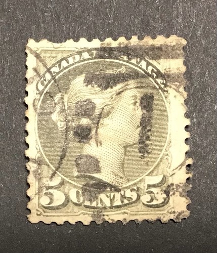 Canada 1889 cents queen - canada, 5