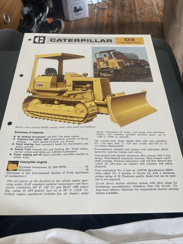 Caterpillar brochure - caterpillar,