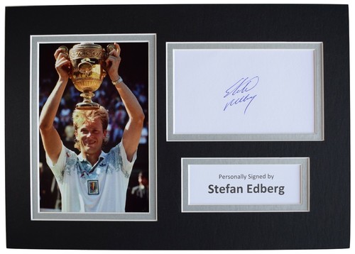 Stefan edberg signed - stefan, autograph