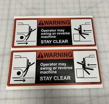 2 Pack Counterweight Warning
