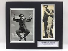 RARE Sir Norman Wisdom Signed