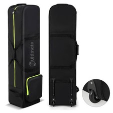 Soft-Sided Golf Travel Bag Waterproof Golf Travel Case w/ Wheels Foldable  Cover