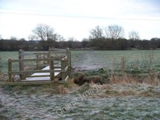 Photo 6x4 Footpath to Kingham Bledington This bridge carries the footpath c2009
