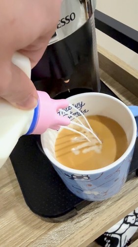 Cow udder milk carton cap - carton,
