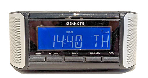Roberts dab clock radio - dab,