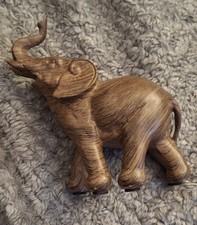 Elephant Sculpture Resin Craft for Office Shelf Home Deco