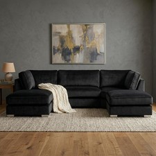 Bishop U-Shape Velvet Sofa Set