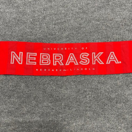 University nebraska scarf - of,