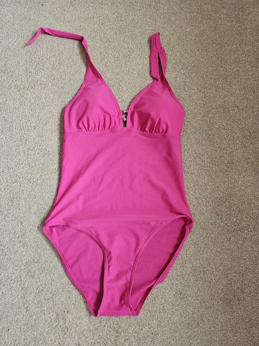 Pink swimsuit size - m&s,