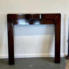 1930,s Solid Oak Fire Surround In Great Condition