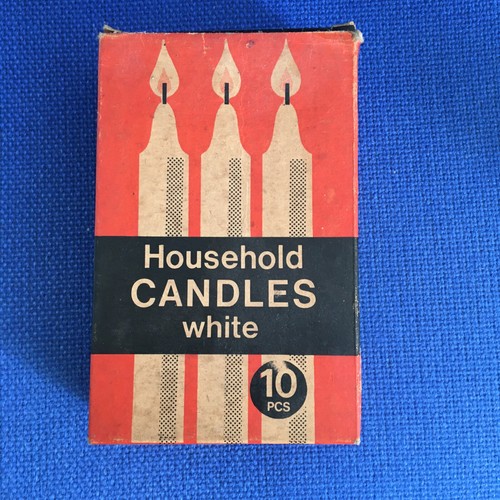 Very old household candles - very,
