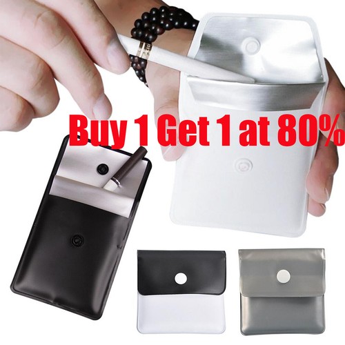 Portable pocket ashtray - pocket,