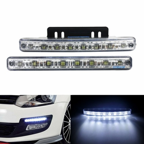 2pcs led daytime running - 2pcs, 8