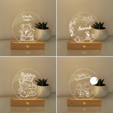 Personalised Kid's LED Night