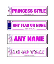 PERSONALISED PRINCESS PINK