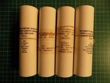 choose 8 rolls NO SPOOLS Celestina Seraphone Organette Christmas Barrel Organ