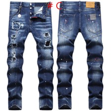 Mens Jeans Casual Slim Fits