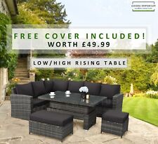 Rattan Corner Garden Furniture