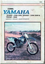 YAMAHA YZ400F (1998-99) , WR400F (1998-2000) & YZ426F (2000) OWNER REPAIR MANUAL