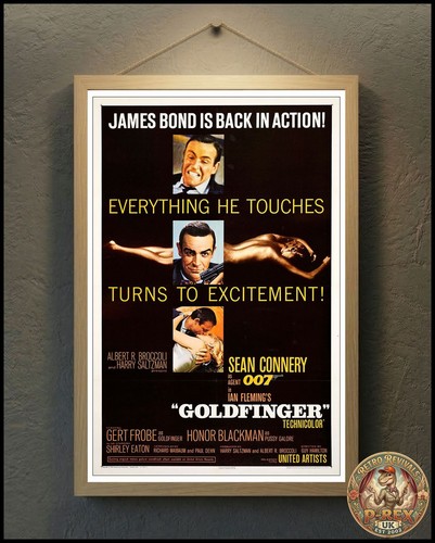 James bond goldfinger repro - goldfinger,