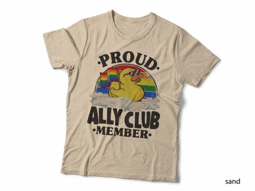 Proud ally club member - proud, rubber