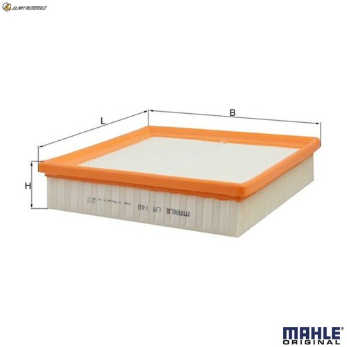 Interior air filter 148 - 148, for