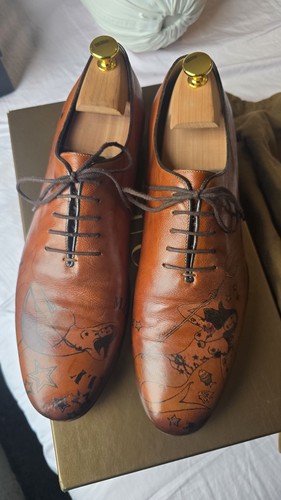 Gucci men brown leather - men's,