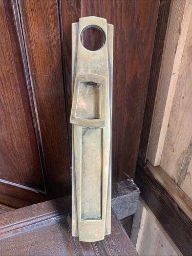 Vintage art deco brass - vintage, letter