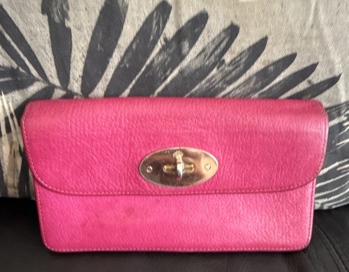 Mulberry pink leather - , lock