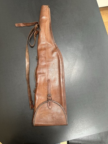 Vintage leather leg - ,