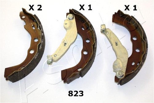823 ashika brake shoe - ashika,