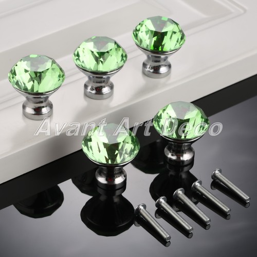 Diamond crystal door - crystal, knob