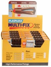 Heavy-Duty Plasplugs 50 x 20