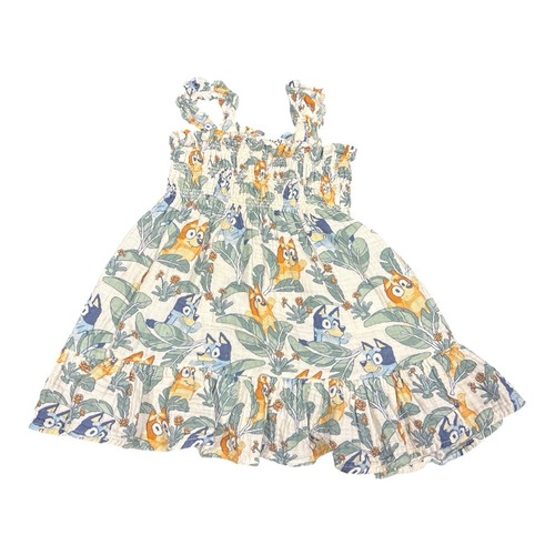 Girls bluey print - print, sundress