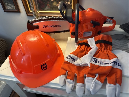 Husqvarna toy chainsaw hat - husqvarna,