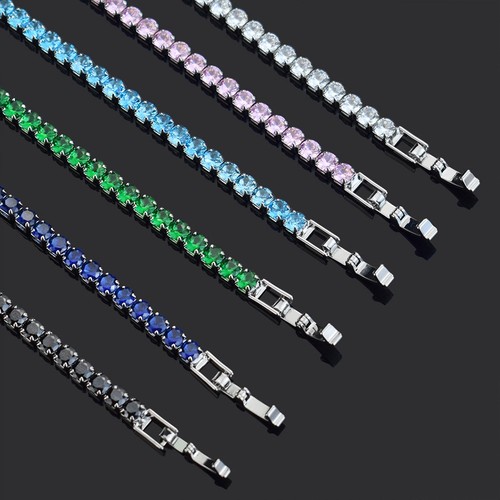 4mm zircon tennis - 4mm, bracelet