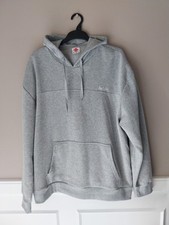 2XL LEE COOPER HOODIE, GREY, ARMPIT TO ARMPIT = 26 INCH, USED GOOD.
