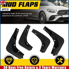 4PCS Mud Guards Splash Flaps For Mercedes E-Class Deluxe W213 2016-2022 Full Set