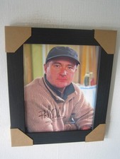 Phil Collins ; signed framed