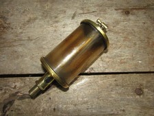 Antique FORSYM Brass & Glass