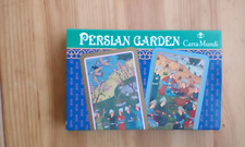 Carta Mundi Persian Garden Two 2 Bridge Decks, Playing cards set nice condition.