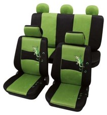 Car Seat Covers Stylish Green & Black for Audi A4 Avant 1995-2001
