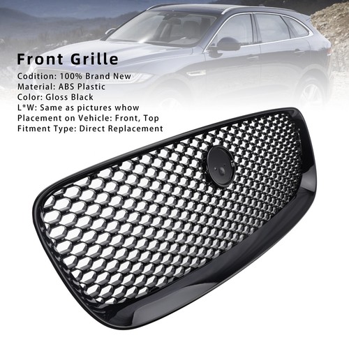 Gloss black front - front, bumper