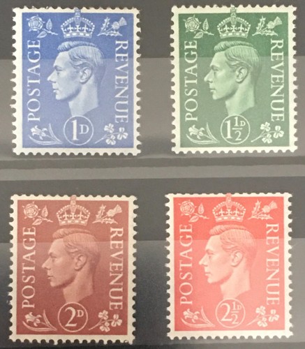 Kgvi 1951 definitives set 4 - definitives,