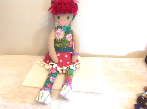 Vintage rag doll krisha - rag,