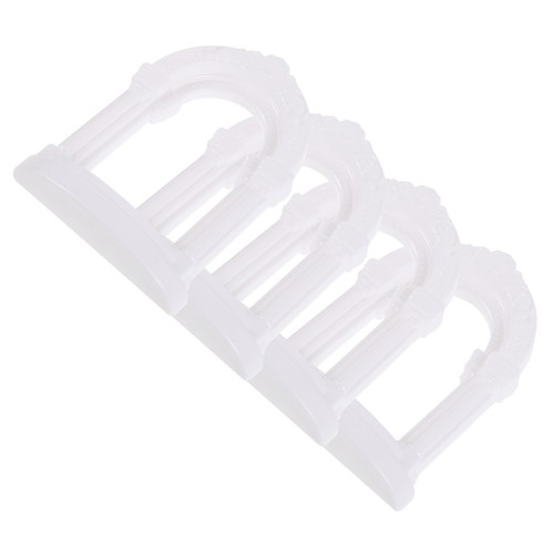 White plastic wedding roman - plastic,